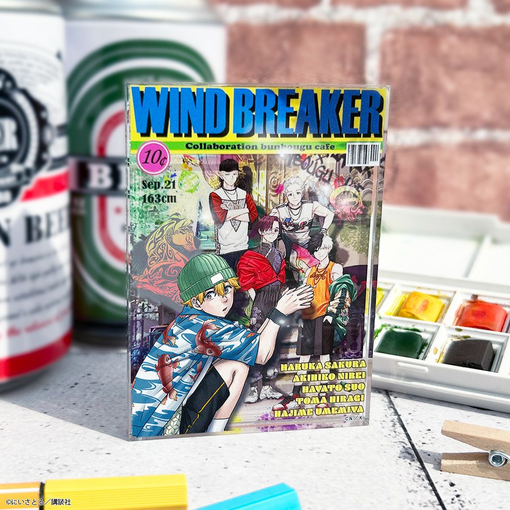 WIND BREAKER 海外コミックモチーフ アクリルブロック 蘇枋 隼飛