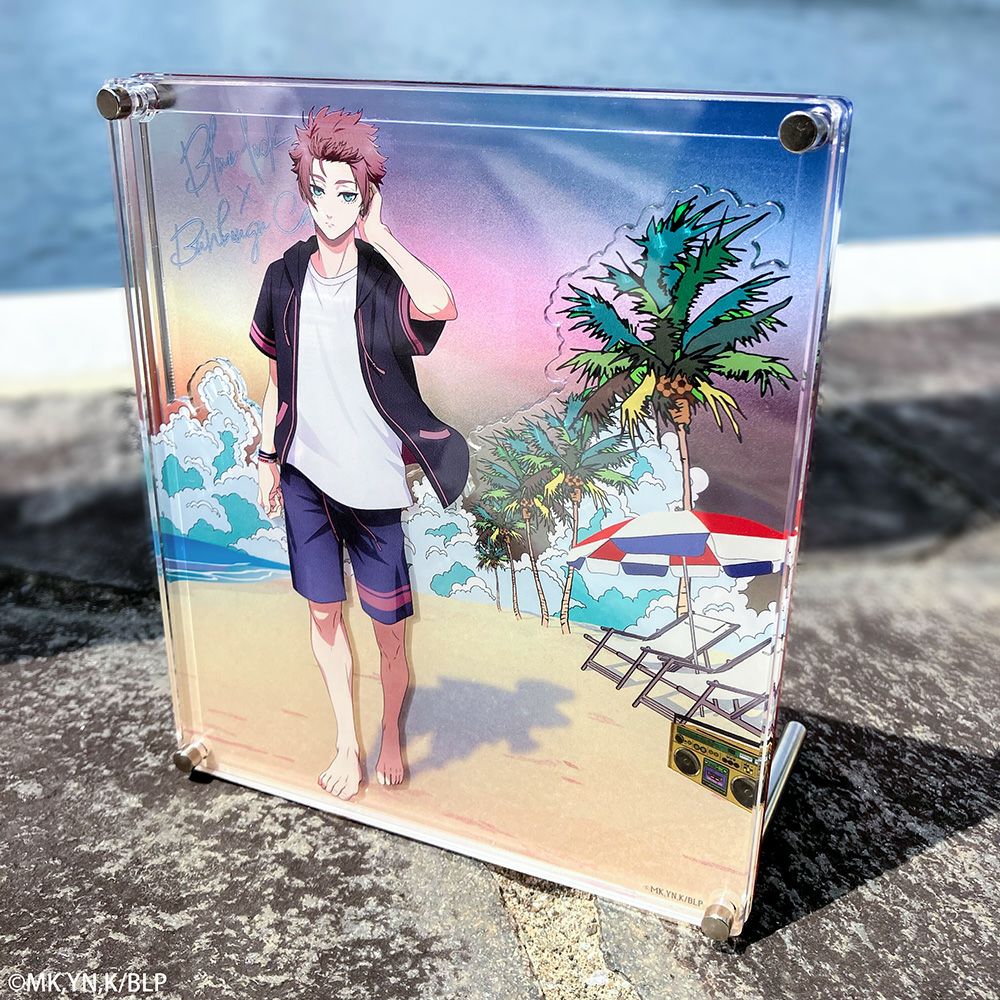 ブルーロック ブルロ 糸師冴 冴 スクエア缶バッジ プリンセスカフェ