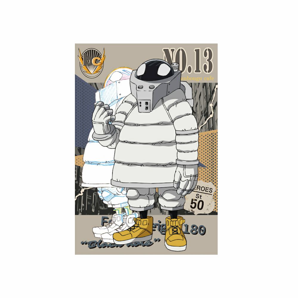 僕のヒーローアカデミア ポスター アートコースター トランプ ポスト