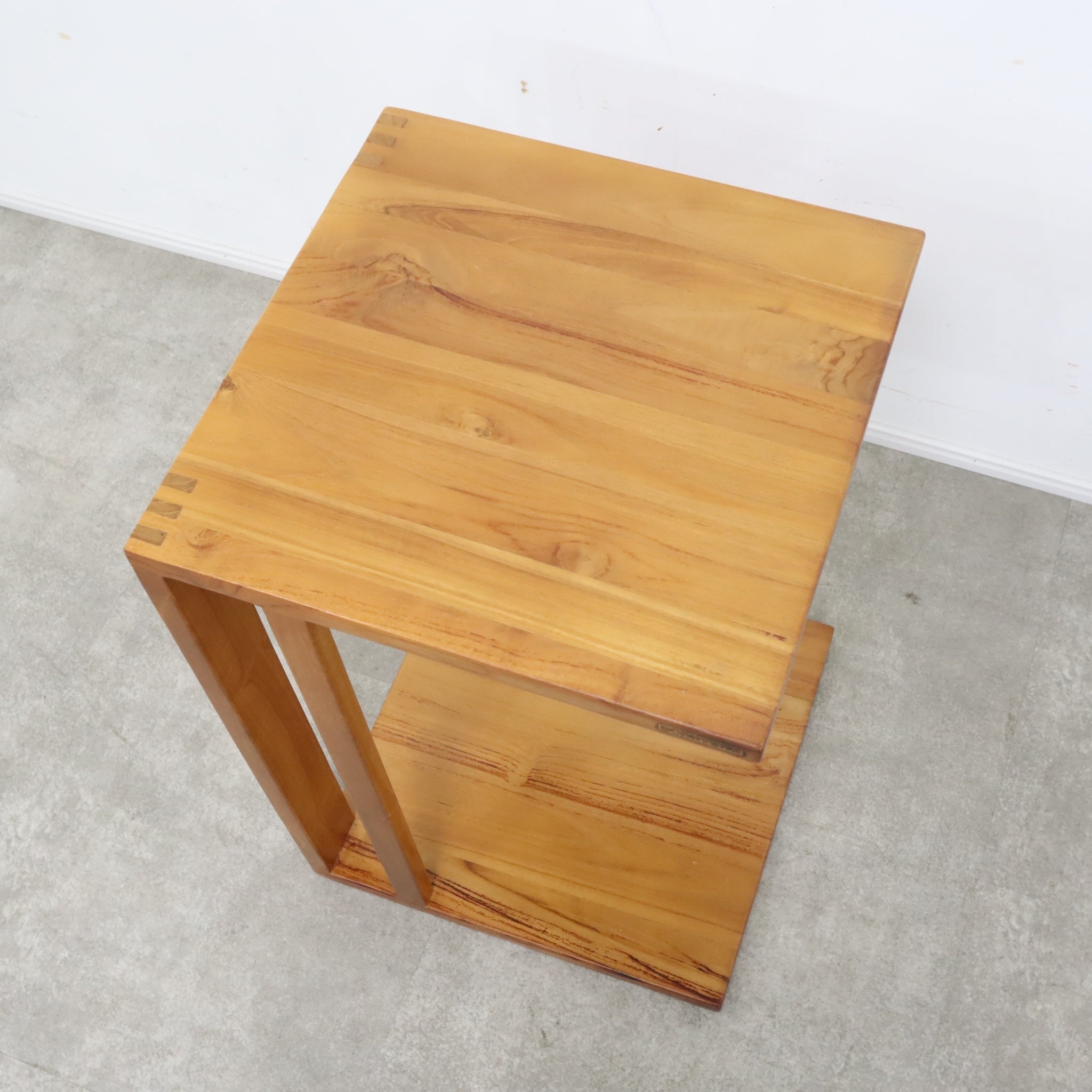 大阪京都限定 SCANTEAK スキャンティーク チーク材 サイドテーブル