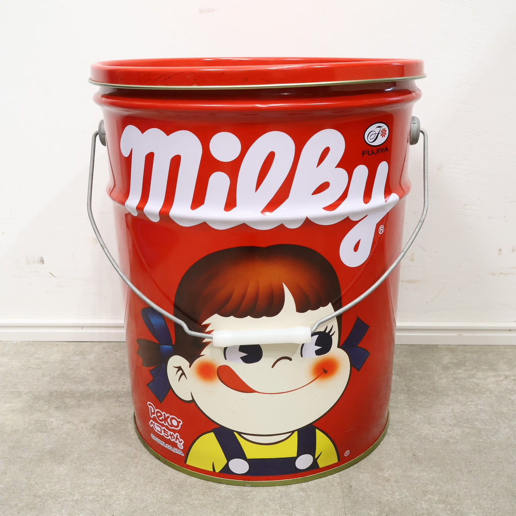 ペコちゃん蓋付き缶 レトロ 不二家 【公式通販】