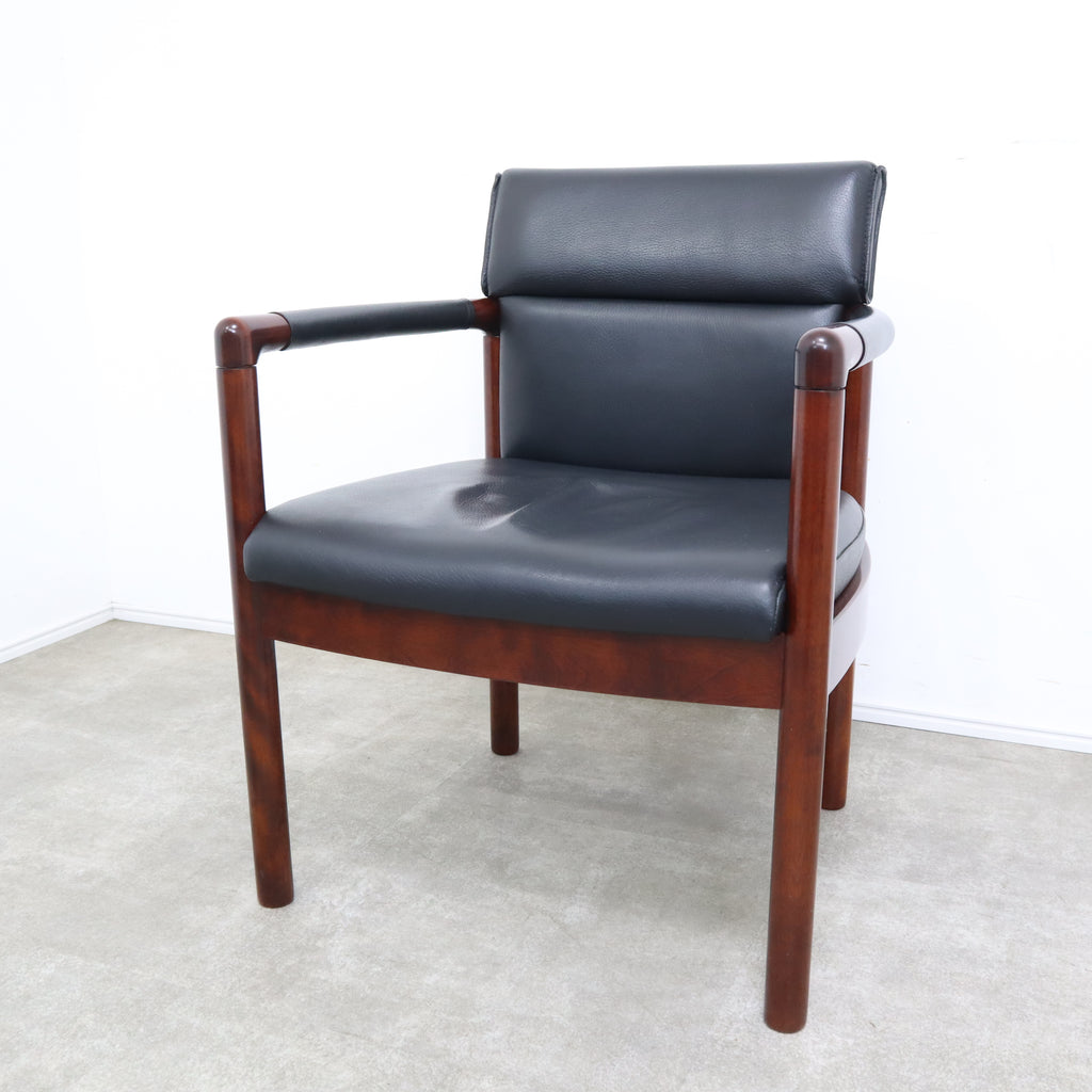 中古品】MORI SHIGE モリシゲ 北欧風 アンティーク 回転チェア 中古品