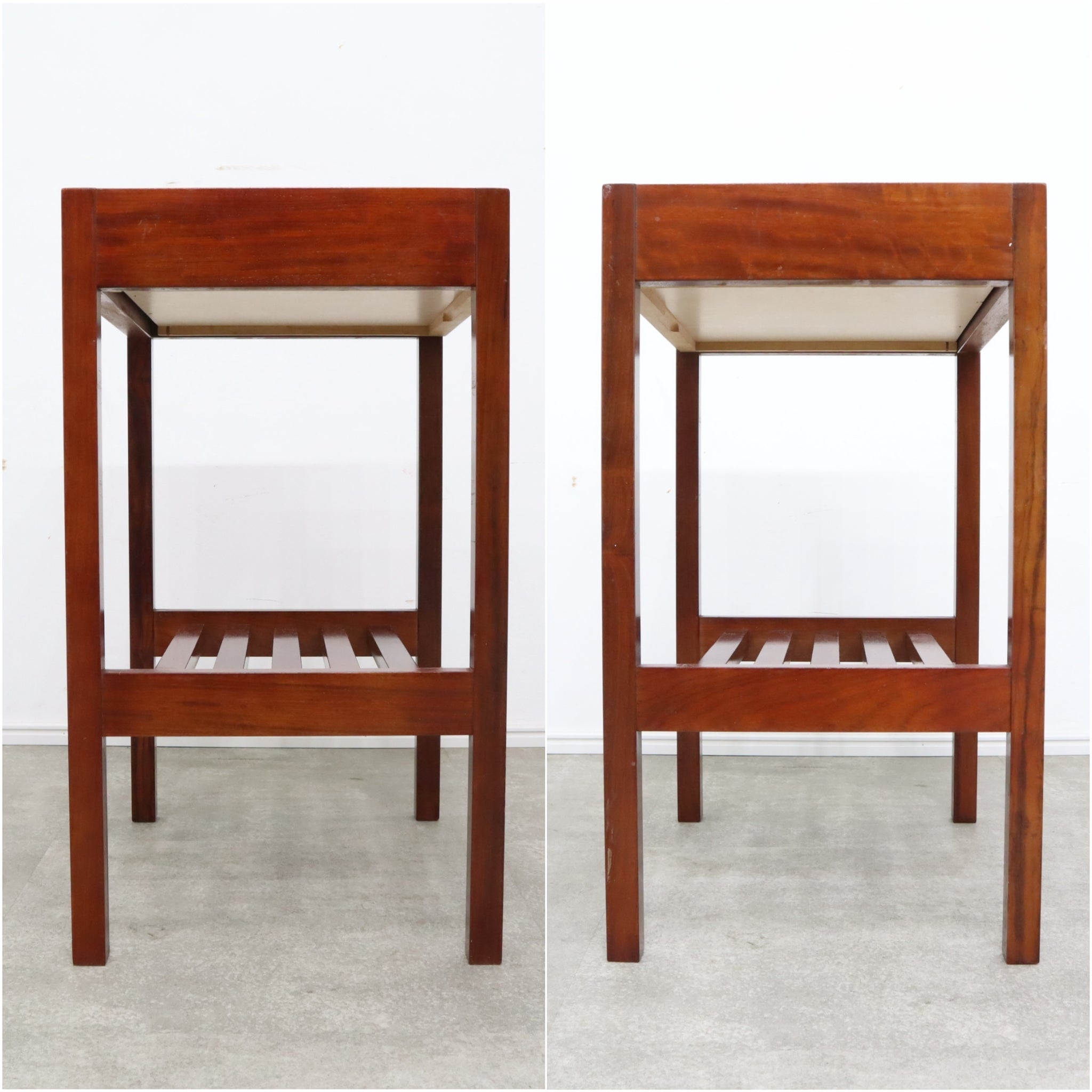 カリモク 白天板 サイドテーブル テーブル ビンテージ レトロ ※i4