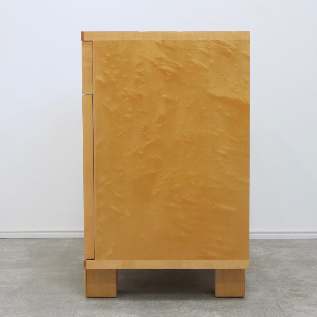 GMIS86B○IDC大塚家具 大松 バーズアイメープル サイドチェスト 電話