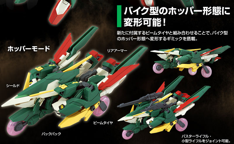 HGBF 1/144 ガンダムフェニーチェリベルタ｜プレミアムバンダイ