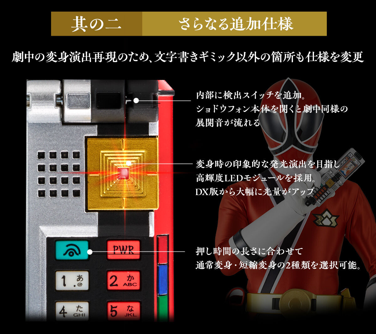 ショドウフォン -MEMORIAL EDITION- | スーパー戦隊シリーズ おもちゃ