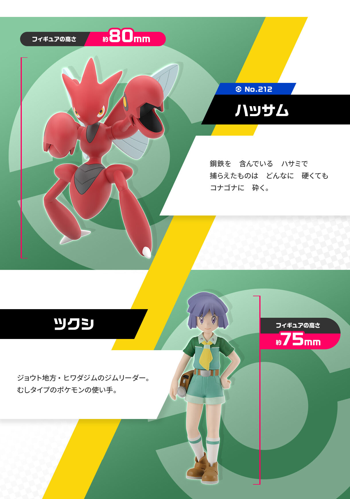 ポケモンスケールワールド メガハッサム 1/20サイズ PVC製 ポケモン