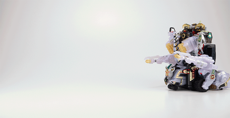 SMP [SHOKUGAN MODELING PROJECT] 獣騎神 キングブラキオン クリア