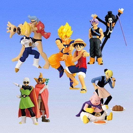 ONE PIECE &ドラゴンボールのフィギュア