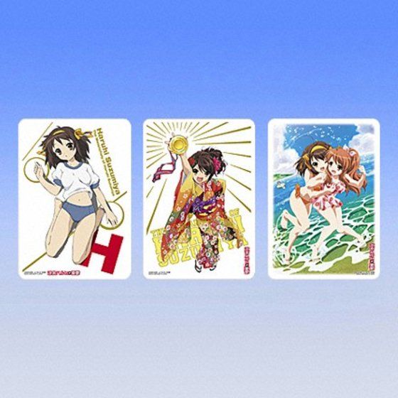 シ*ウ様 平野綾様直筆サイン入り ジャンボカードダス 涼宮ハルヒの憂鬱