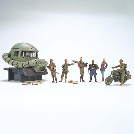 U.C.HARD GRAPH ジオン公国軍 ランバ・ラル独立遊撃隊セット