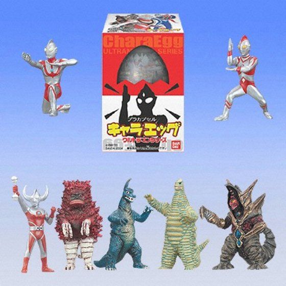 ウルトラマン キャラエッグ クリアバージョン 17体セット バンダイ