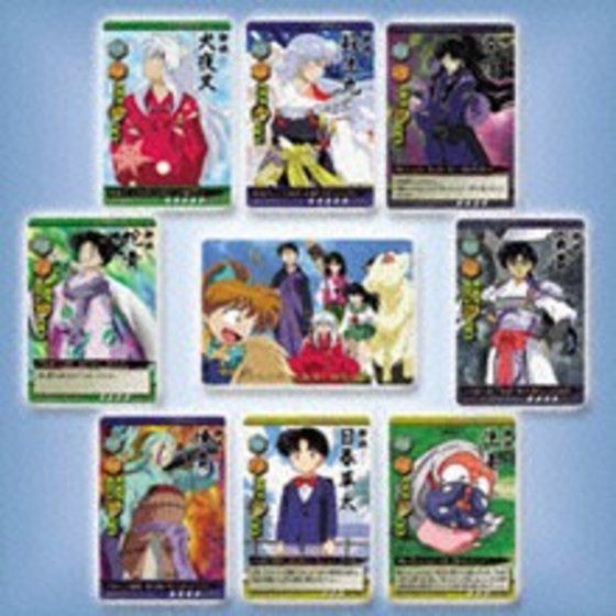 高橋留美子サイン入り犬夜叉トレーディングカードゲーム 7枚セット