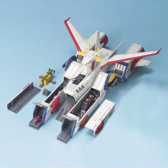 Nスケールホワイトベースクルー1