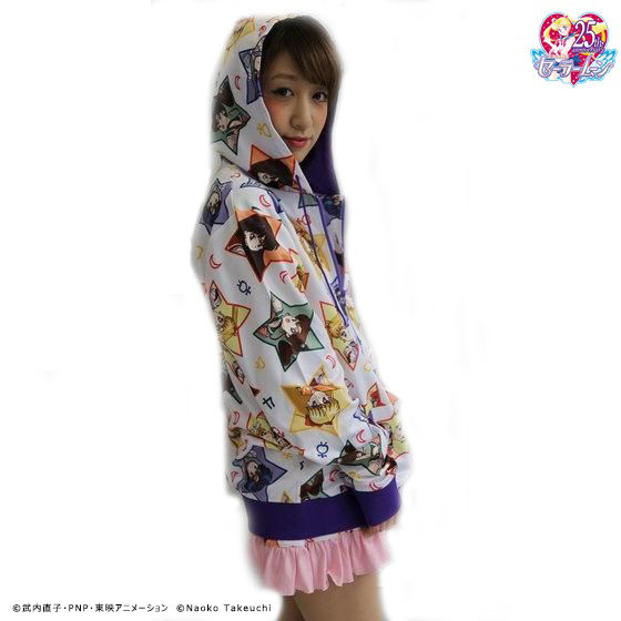 美少女戦士セーラームーン 総柄パーカー | 美少女戦士セーラームーン