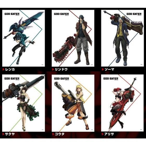 GOD EATER ゴッドイーター 雨宮 リンドウ 等身大マルチクロス GOD