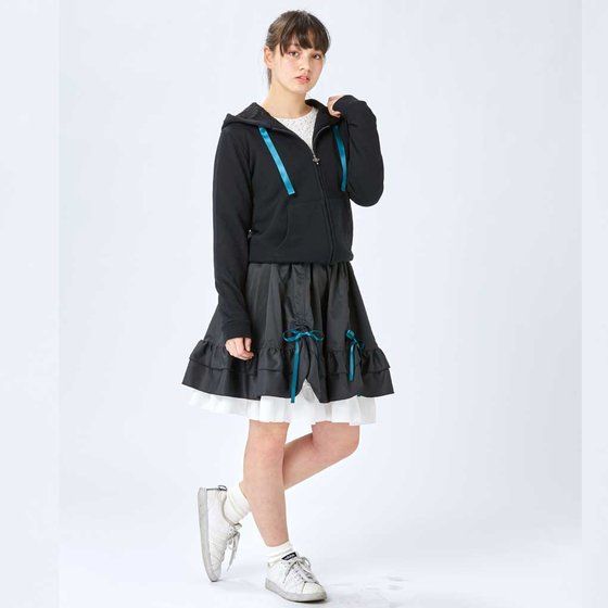 AIKATSU!STYLE for Lady ロリゴシック ゴシックブラックパーカー