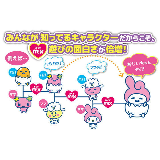 バンダイ たまごっちみくす tamagotchi mix サンリオ キャラクター