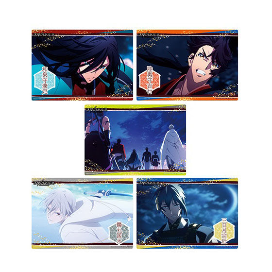 刀剣乱舞 クリアファイル チケットケース クリアビジュアルポスター