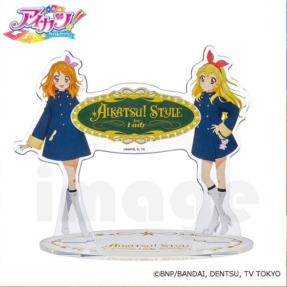 AIKATSU!STYLE for Lady アイカツ！アクリルスタンド いちご＆あかり
