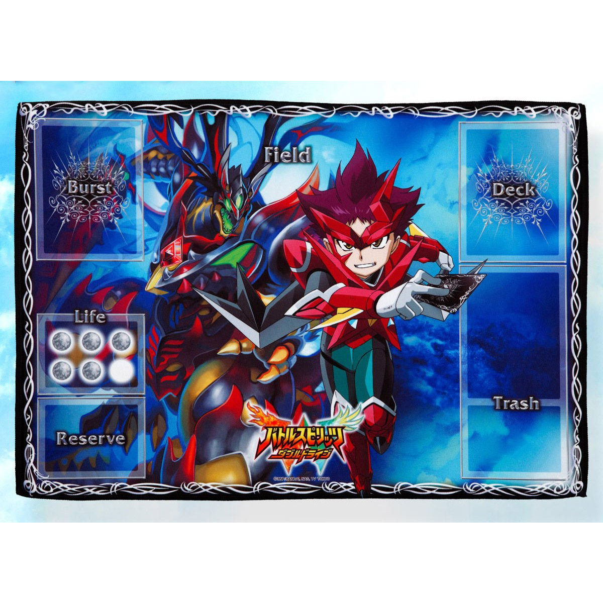 バトルスピリッツ ダブルドライブ マイクロファイバープレイシート