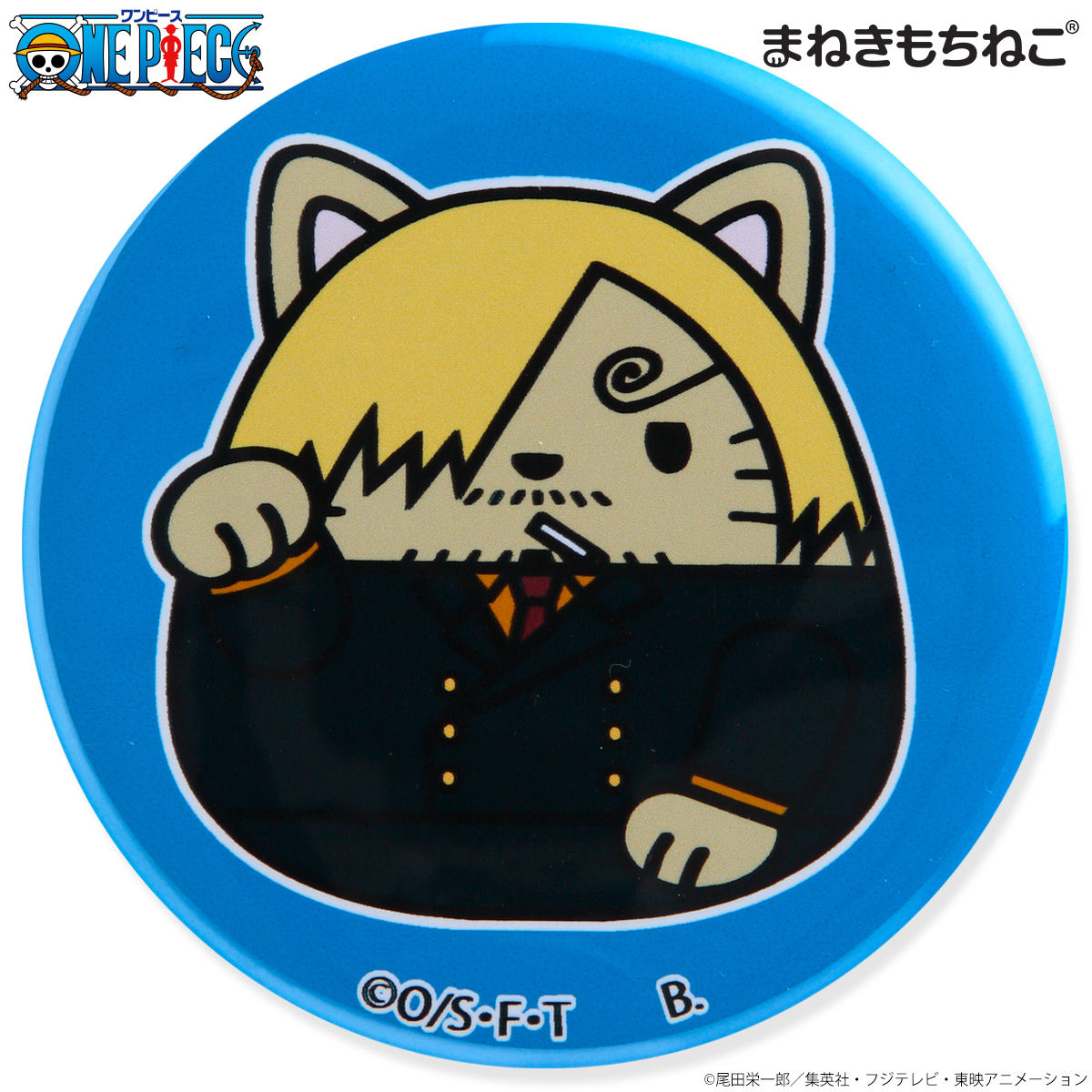 まねきもちねこ ワンピース 缶バッジ | ONE PIECE（ワンピース