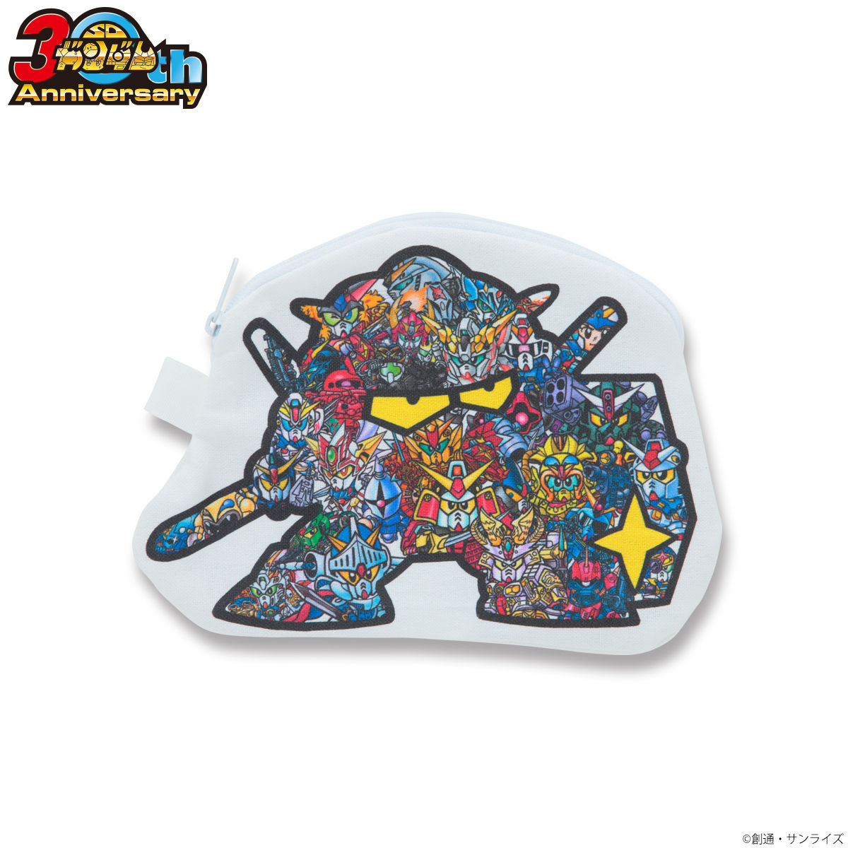 SDガンダム 30周年記念 × 横井孝二 30thポーチ | SDガンダムシリーズ