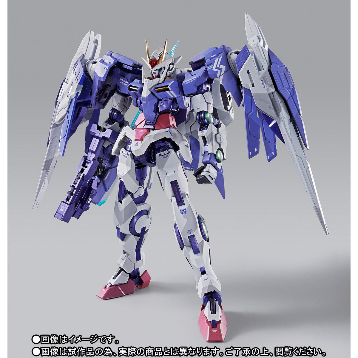開催記念商品】METAL BUILD ダブルオーライザー デザイナーズブルー