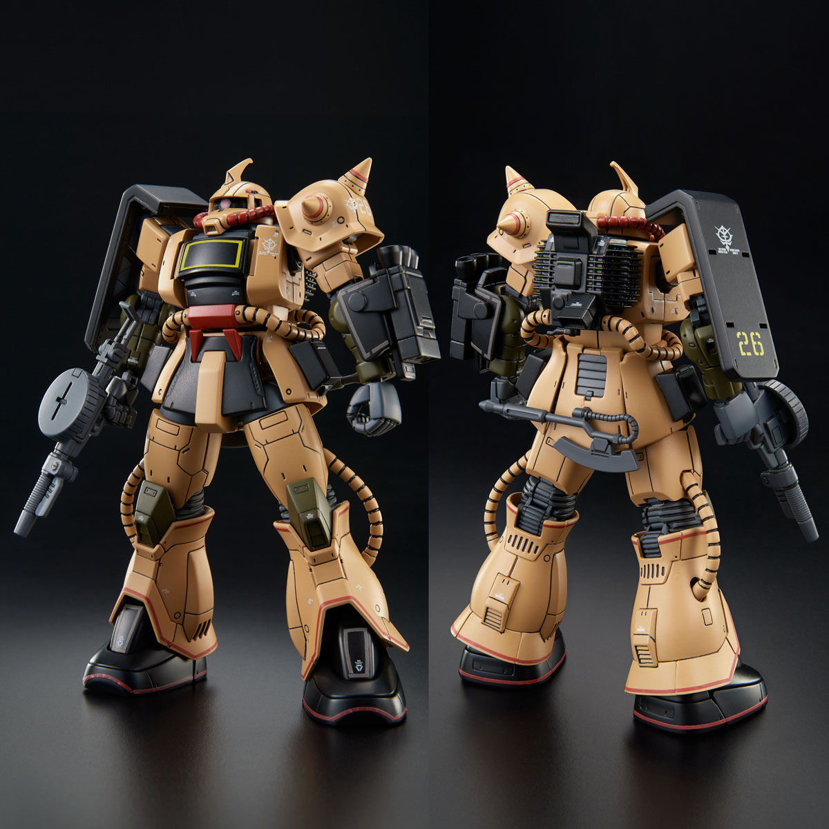HG 1/144 ザク・デザートタイプ【4次：2020年11月発送