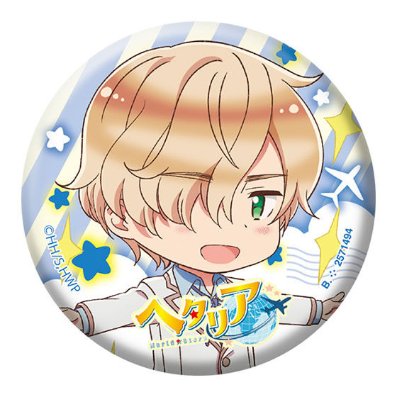 公式 ヘタリア ロシア 缶バッジセット ヘタリア グラフアート 缶バッジ