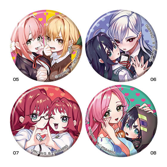 君のことが大大大大大好きな100人の彼女 100カノ カフェ 栄逢凪乃 缶