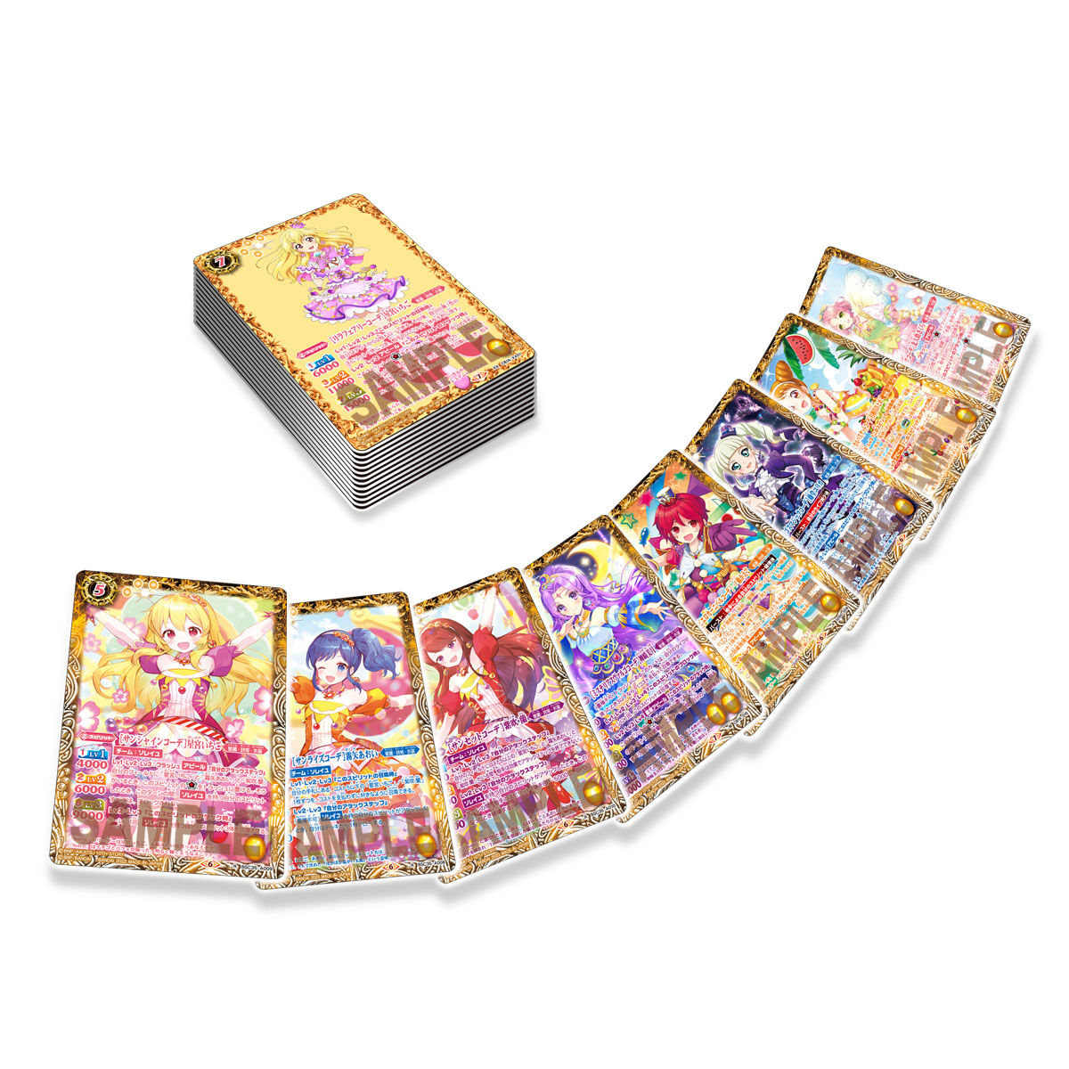 アイカツ！初回生産限定ソレイユコーデ3枚セット DVDオリジナル
