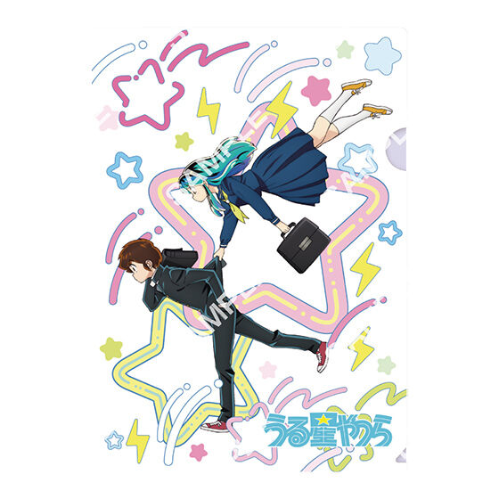 フラットガシャポン】うる星やつら クリアファイル｜ガシャポン
