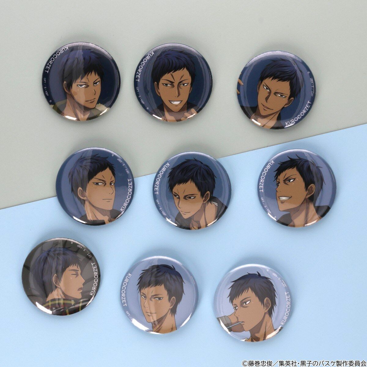 黒子のバスケ 青峰大輝 アルティメタルバッジコレクション 缶バッジ 10