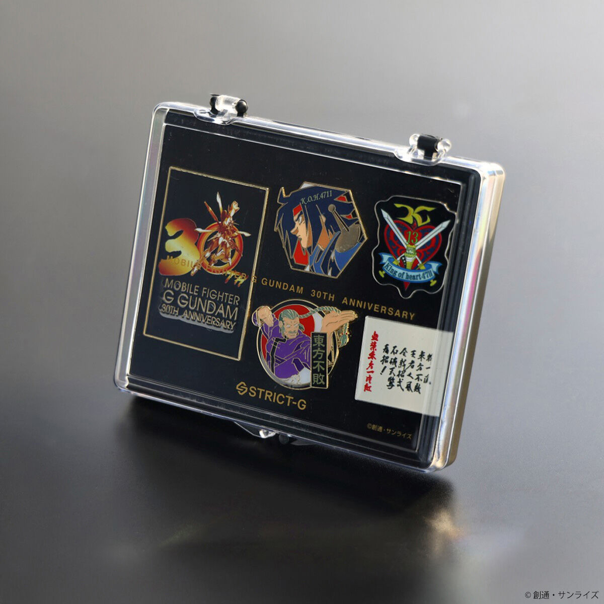 Gガンダム シャッフル同盟 ピンズセット G Gundam Fan's Dream] The