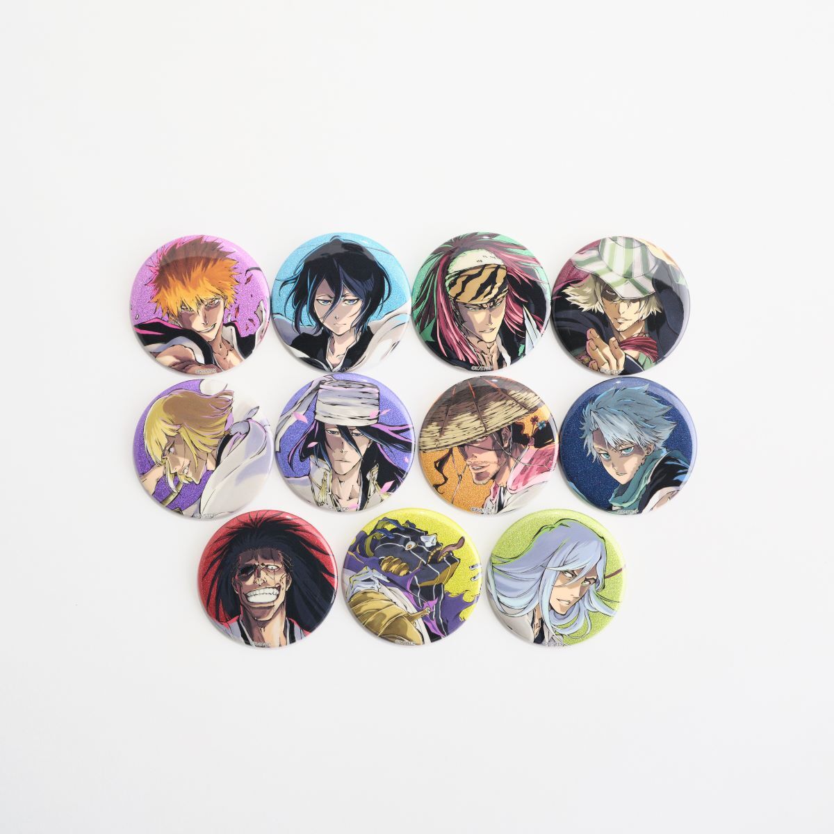 BLEACH 檜佐木修兵 缶バッジ 2点セット BLEACH 檜佐木 修兵 缶バッジ