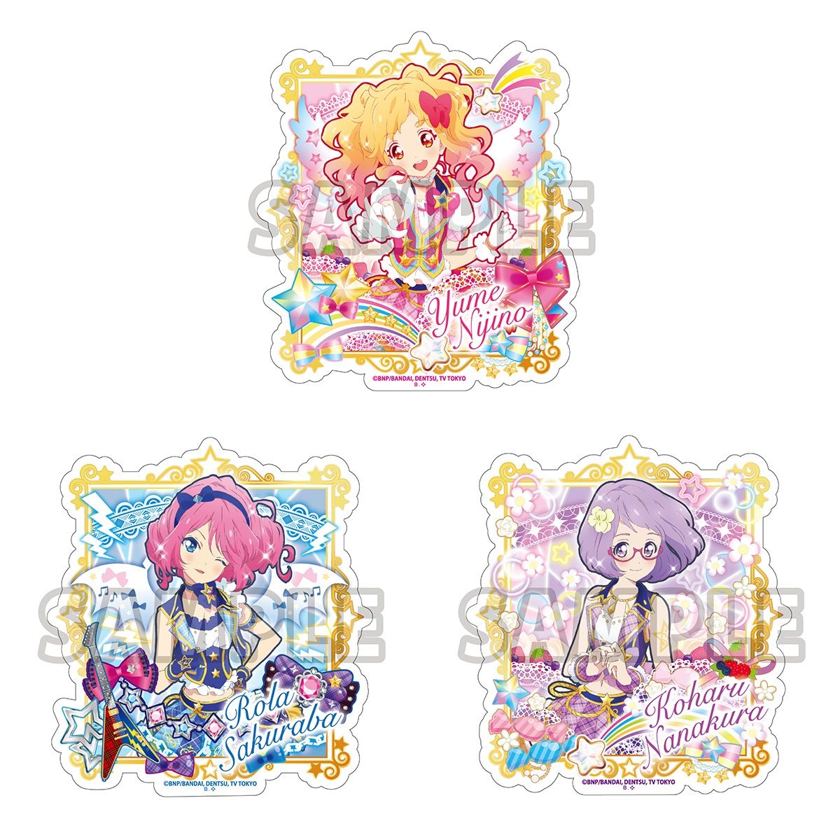 再販】オールアイカツ！ダイカットステッカー | アイカツ！シリーズ