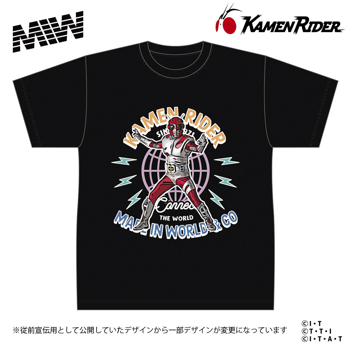 仮面ライダー × MIW Tシャツ（仮面ライダーZX） 全2色 | 仮面ライダー