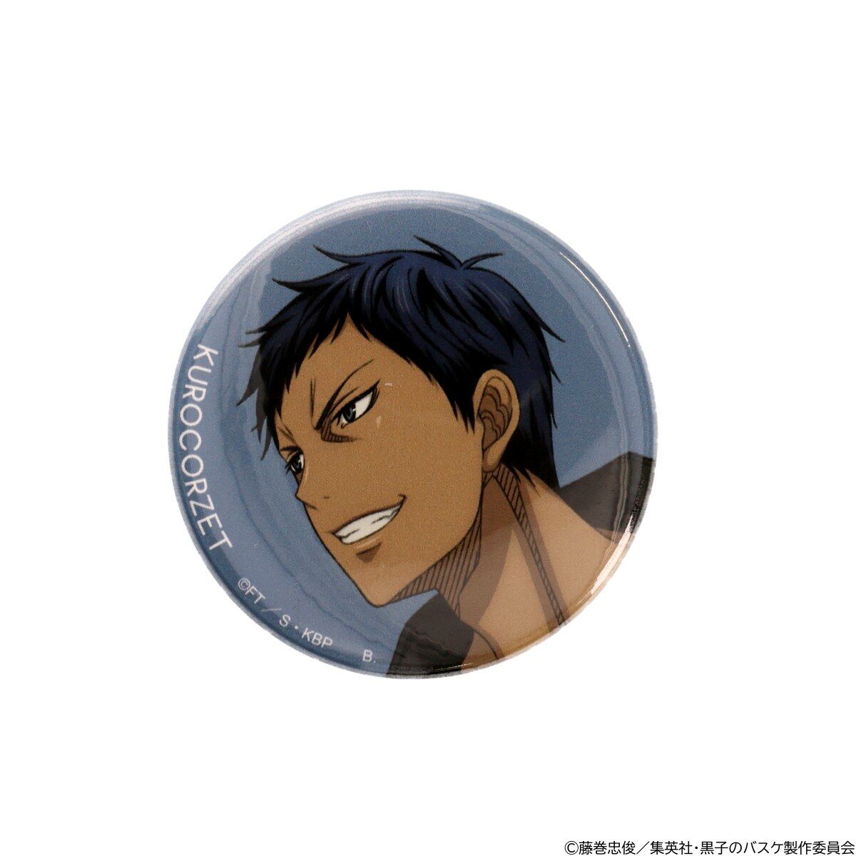ハピクロ！】黒子のバスケ KUROCORZET メモリアル缶バッジ＜青峰大輝