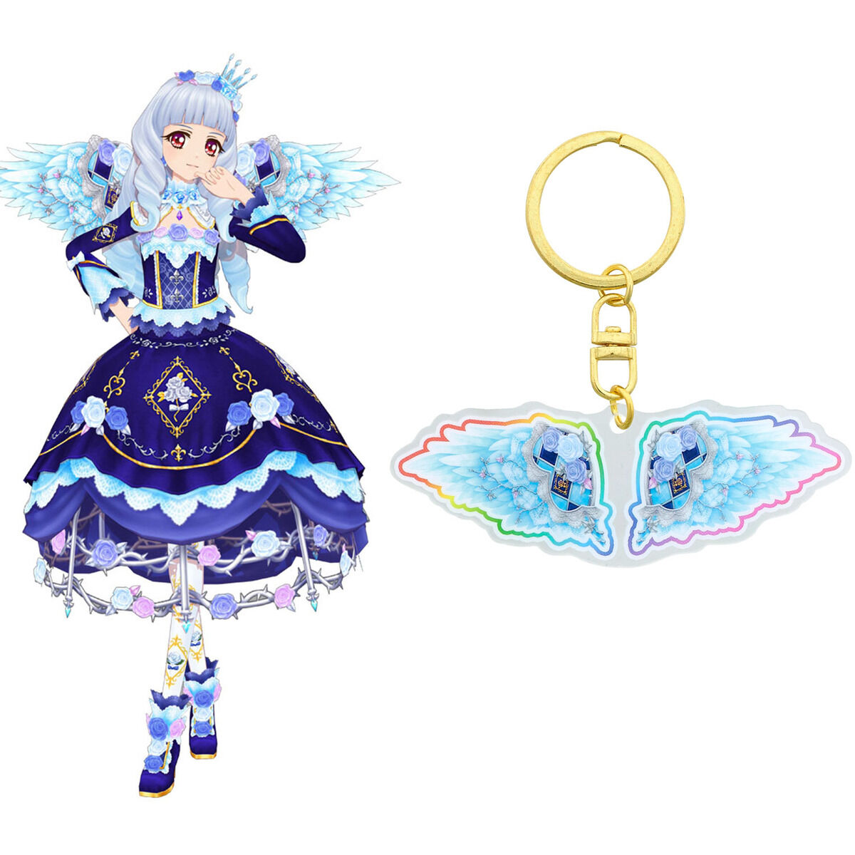 アイカツ パズル ピース アクリルチャーム 瀬名翼 アイカツ 瀬名翼