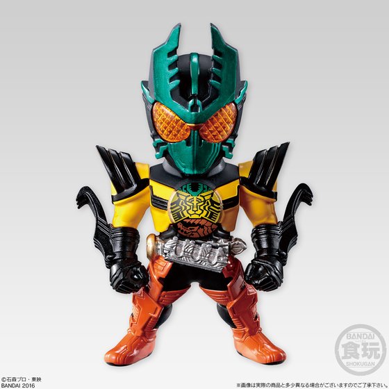 仮面ライダーOOO」の大人向け食玩3品が同時登場！“欲望の誕生・暴走