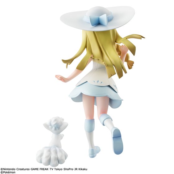 TVアニメ「ポケットモンスター サン＆ムーン」のリーリエとパートナー