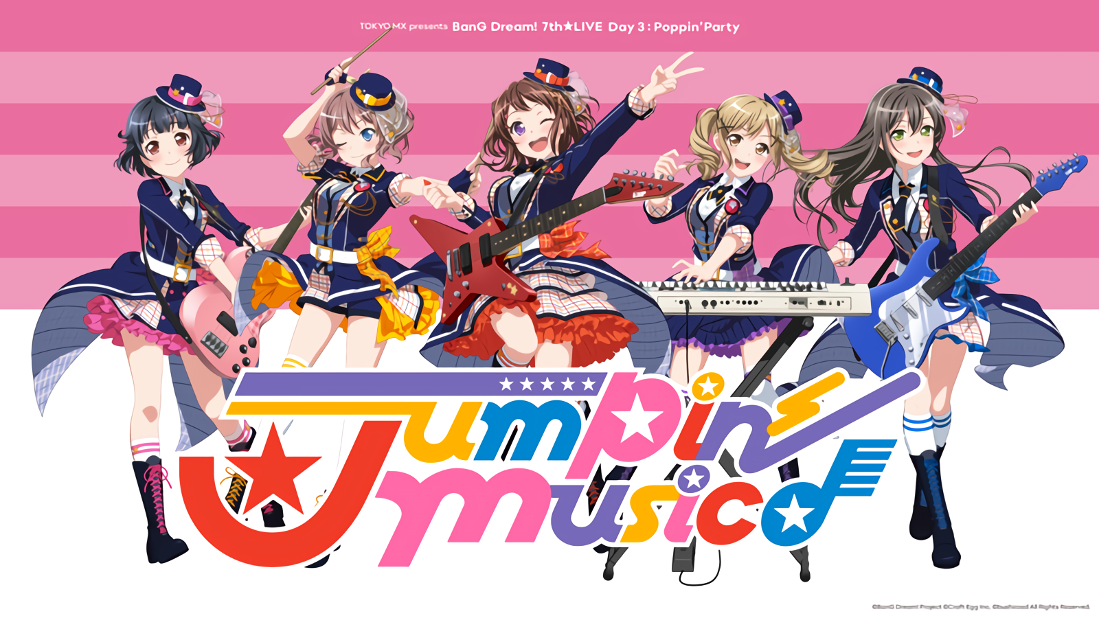 DAY3:Poppin'Party「Jumpin' Music♪」TOKYO MX presents「BanG Dream