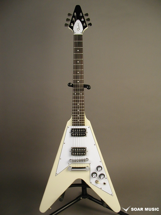 Bacchus ミニサイズギター フライングVタイプ BFV-mini Bacchus の