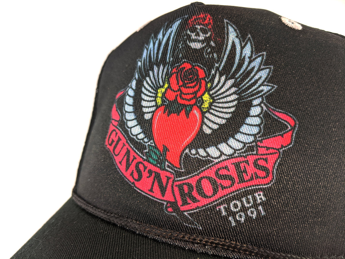 Guns N Roses Stacker Logo Trucker Cap – Backstage Originals