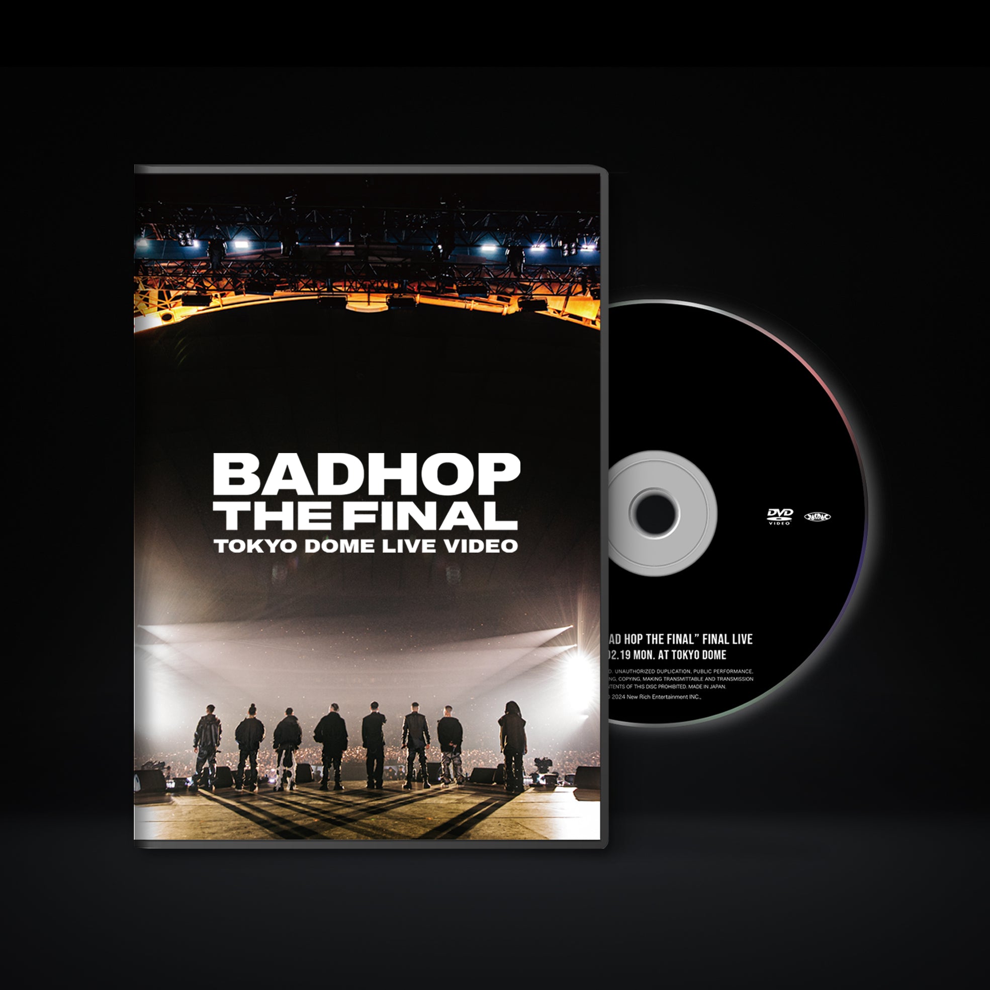 BADPOP THE FINAL バットホップdvd 東京ドーム bad hopライブDVD