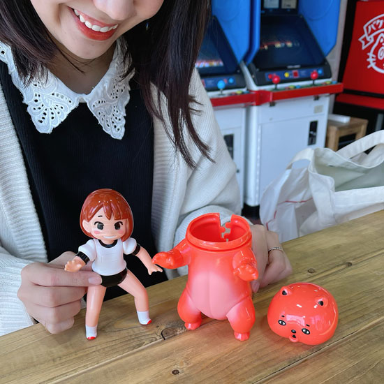 新品 バケタンブログ×高田憂希コラボ メンタイゴン ソフビ 人形