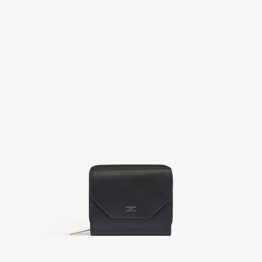 ブラック の ウィメンズ Envelope フラップ コンパクトウォレット