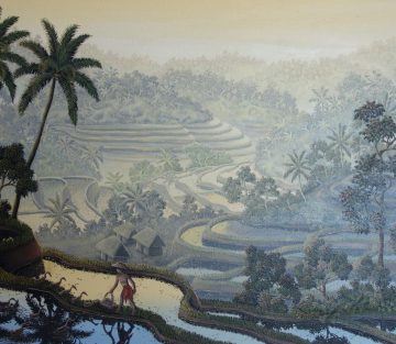 バリの風景画 Galuh作 バリの風景画 Galuh作