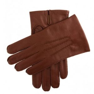 Dents Kent Men's Handsewn Imitation Peccary Leather Gloves